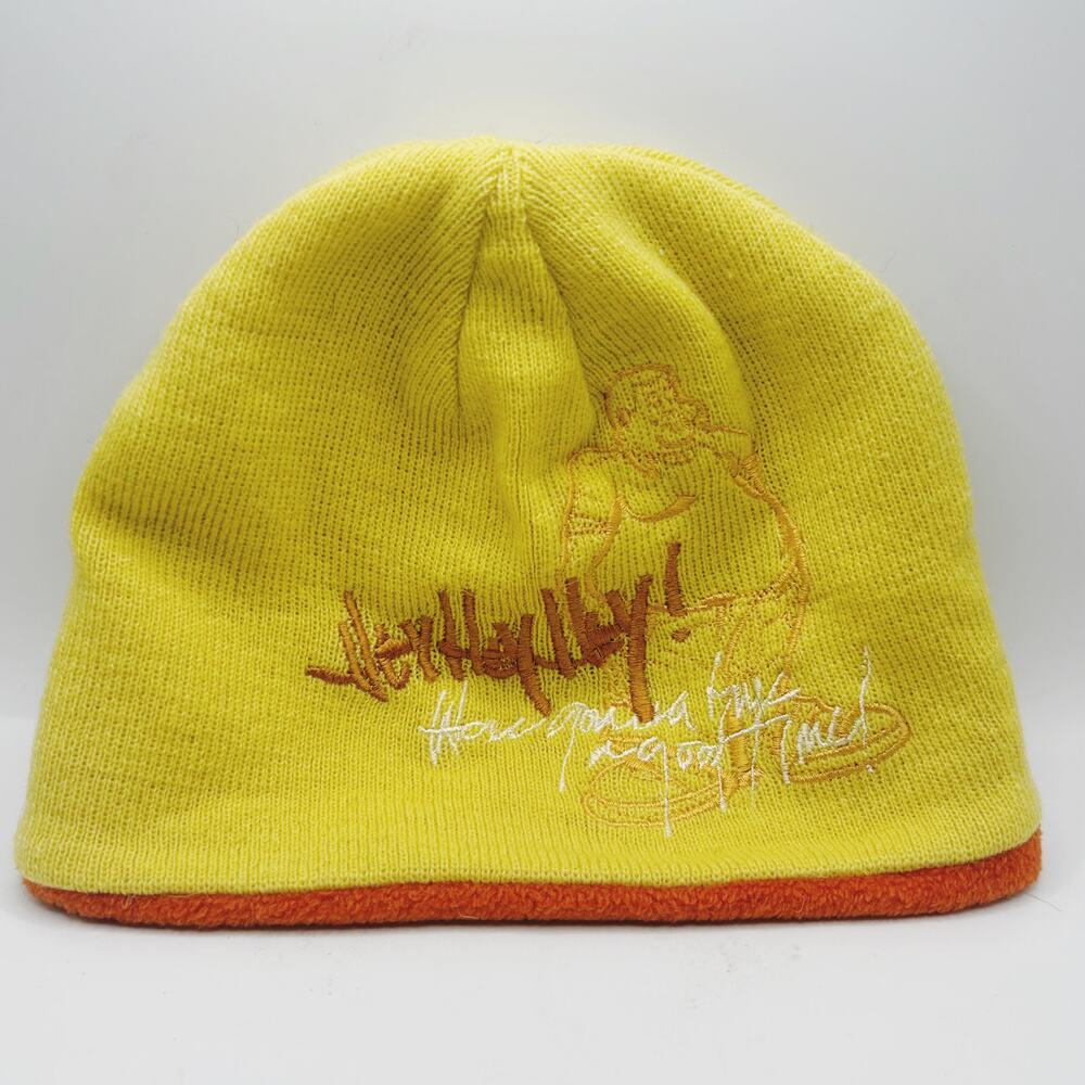 FUBU Fat Albert Beanie Cap Hat HEY HEY HEY Logo Embroidered 90s EUC Signed Youth